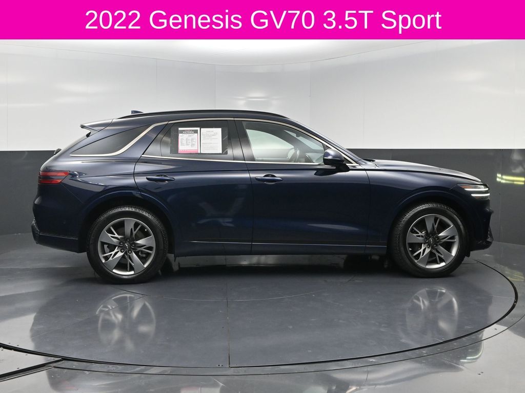 2022 Genesis GV70 3.5T Sport Blue at Genesis of Spring