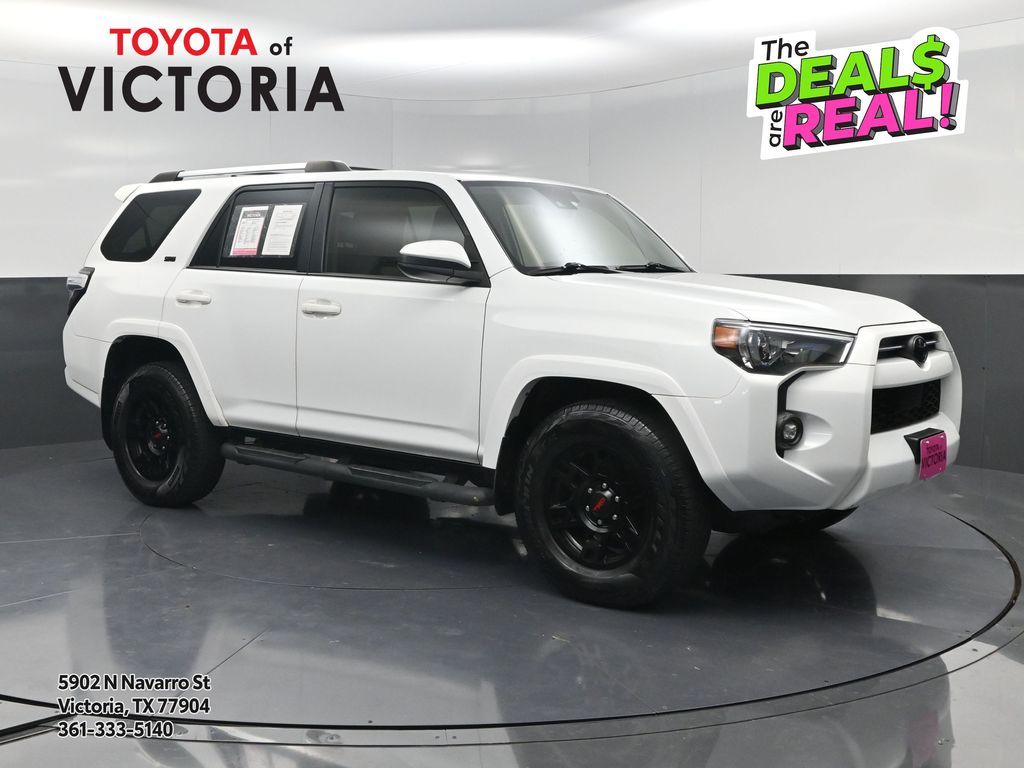 2021 Toyota 4Runner SR5 White at Emmons Autoplex