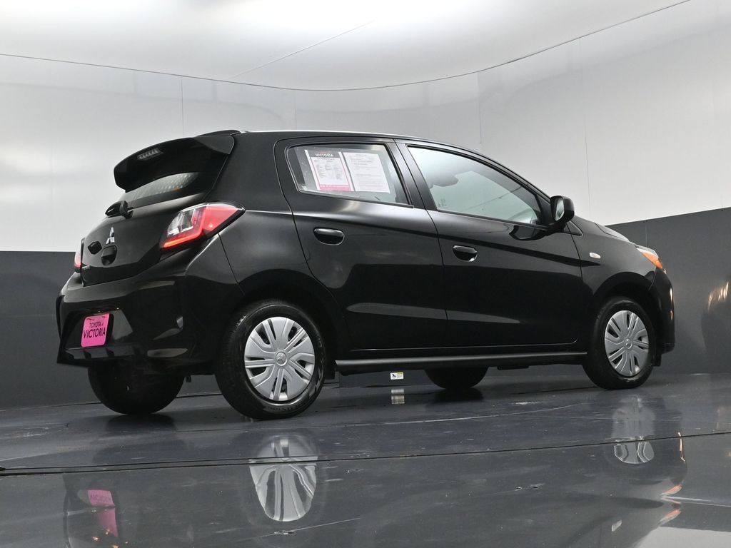 2024 Mitsubishi Mirage ES Black at North Houston Mitsubishi