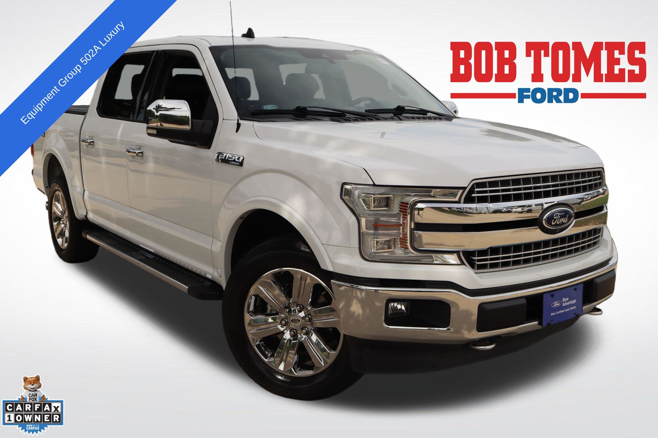 Oxford White 2019 Ford F-150 Pickup Truck Four-Wheel Drive Automatic