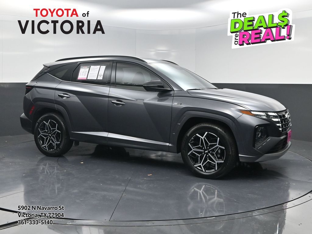 2024 Hyundai Tucson Hybrid N Line Gray at Bayshore Chrysler Jeep Dodge Ram