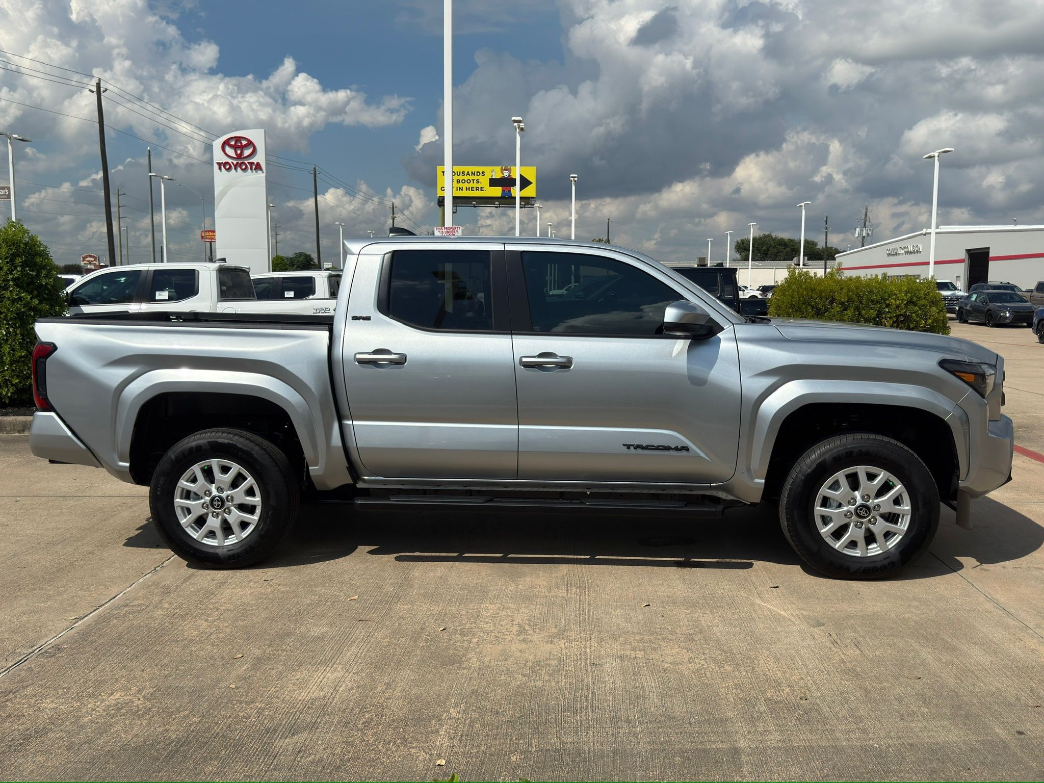 2026 Toyota Tacoma SR5 Silver at Don McGill Toyota