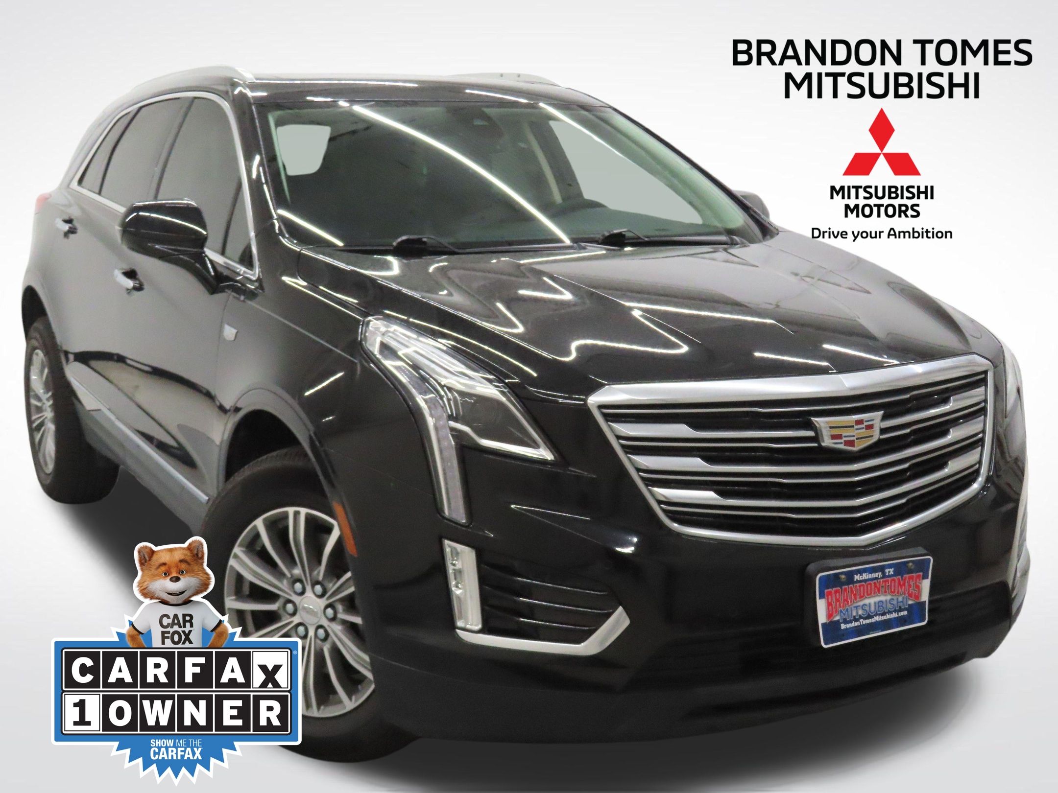 Black Metallic 2017 Cadillac XT5 SUV / Crossover Front-Wheel Drive 8-Speed Automatic