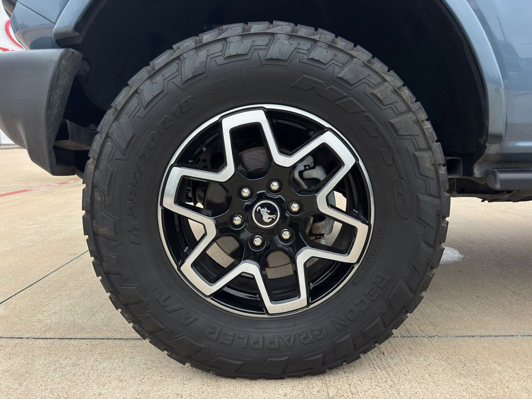 2023 Ford Bronco Outer Banks Gray at Martin Chrysler Dodge Jeep Ram