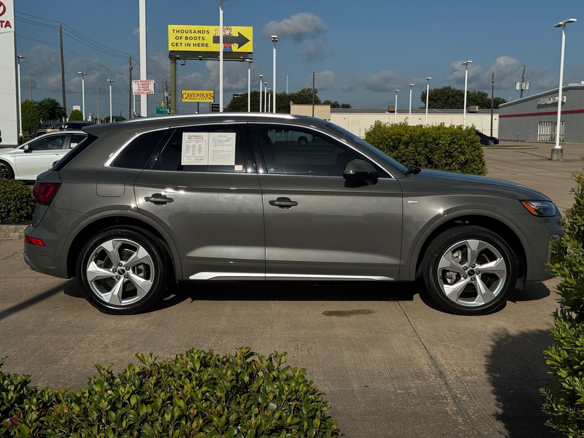 2023 Audi Q5 45 S line Premium Plus Gray at Big Star Buick GMC