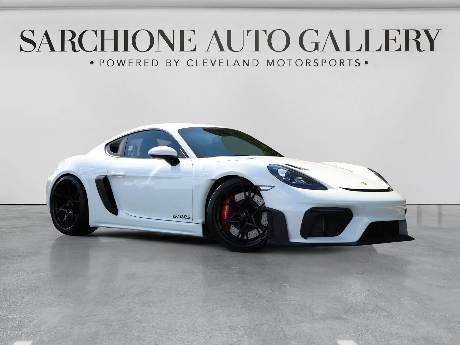 White 2023 Porsche 718 Cayman GT4 RS RWD Coupe Rear-Wheel Drive 7-Speed Automatic