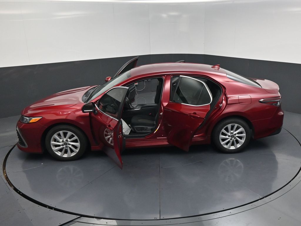 2022 Toyota Camry LE Red at Monument Chevrolet