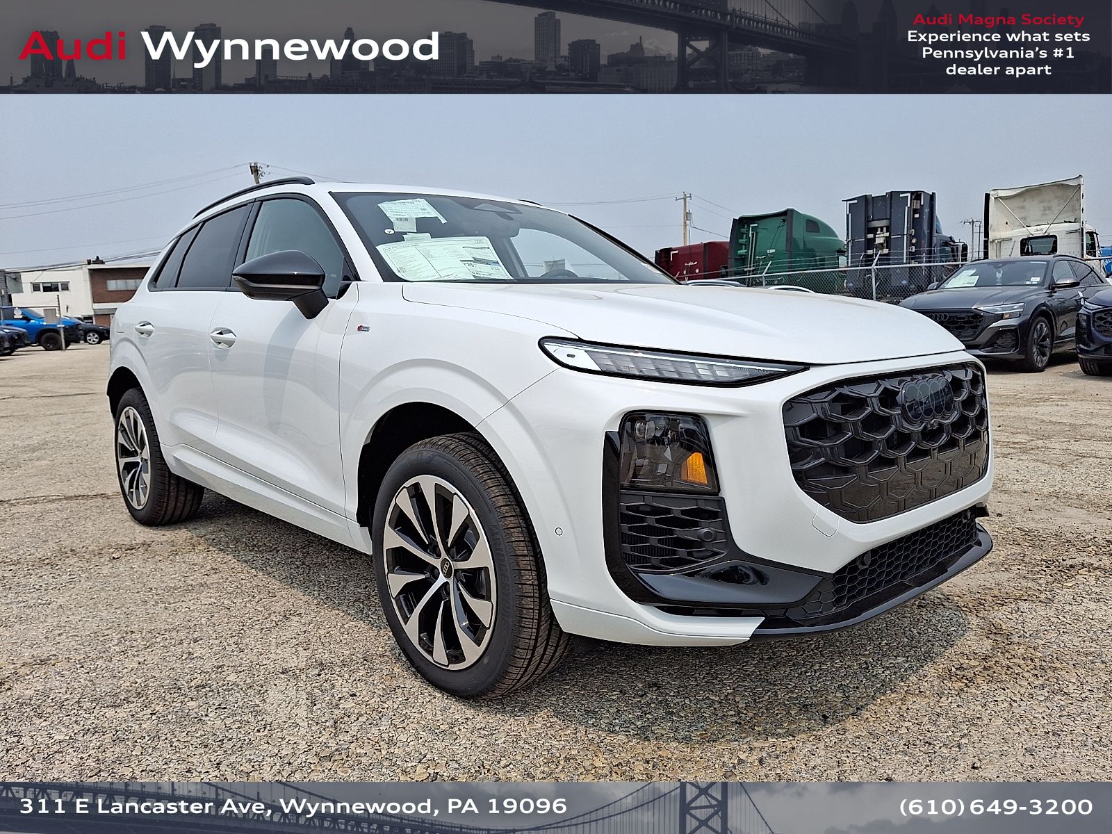 Glacier White Metallic 2026 Audi Q3 SUV / Crossover All-Wheel Drive 7-Speed Automatic