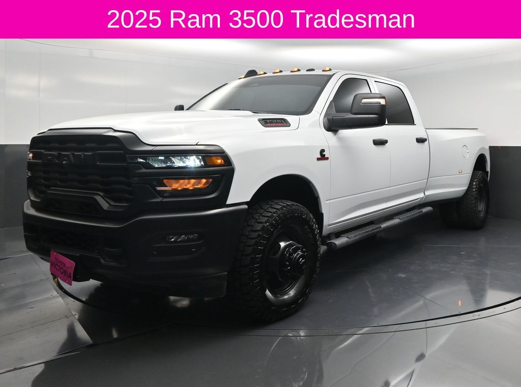 2025 Ram 3500 Tradesman White at Texan Dodge Chrysler Jeep Ram