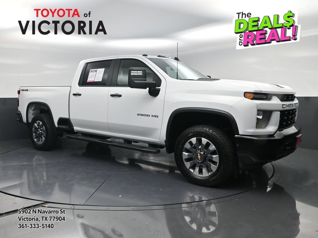 2023 Chevrolet Silverado 2500HD Custom White at DeMontrond Auto Country