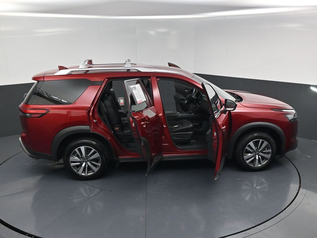 2023 Nissan Pathfinder SL Red at Parkway Family Mazda