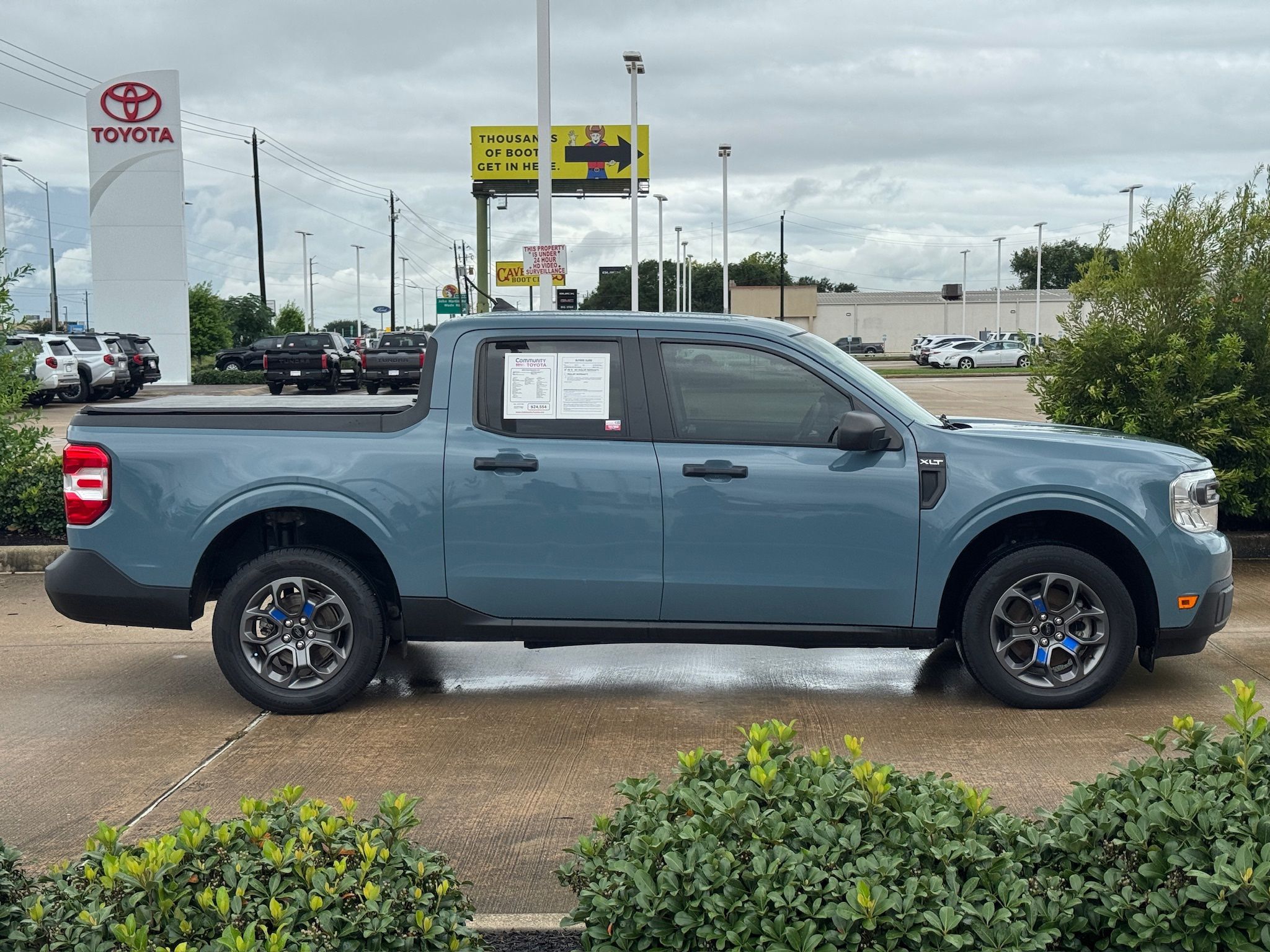 2022 Ford Maverick XLT Blue at DeMontrond Mazda