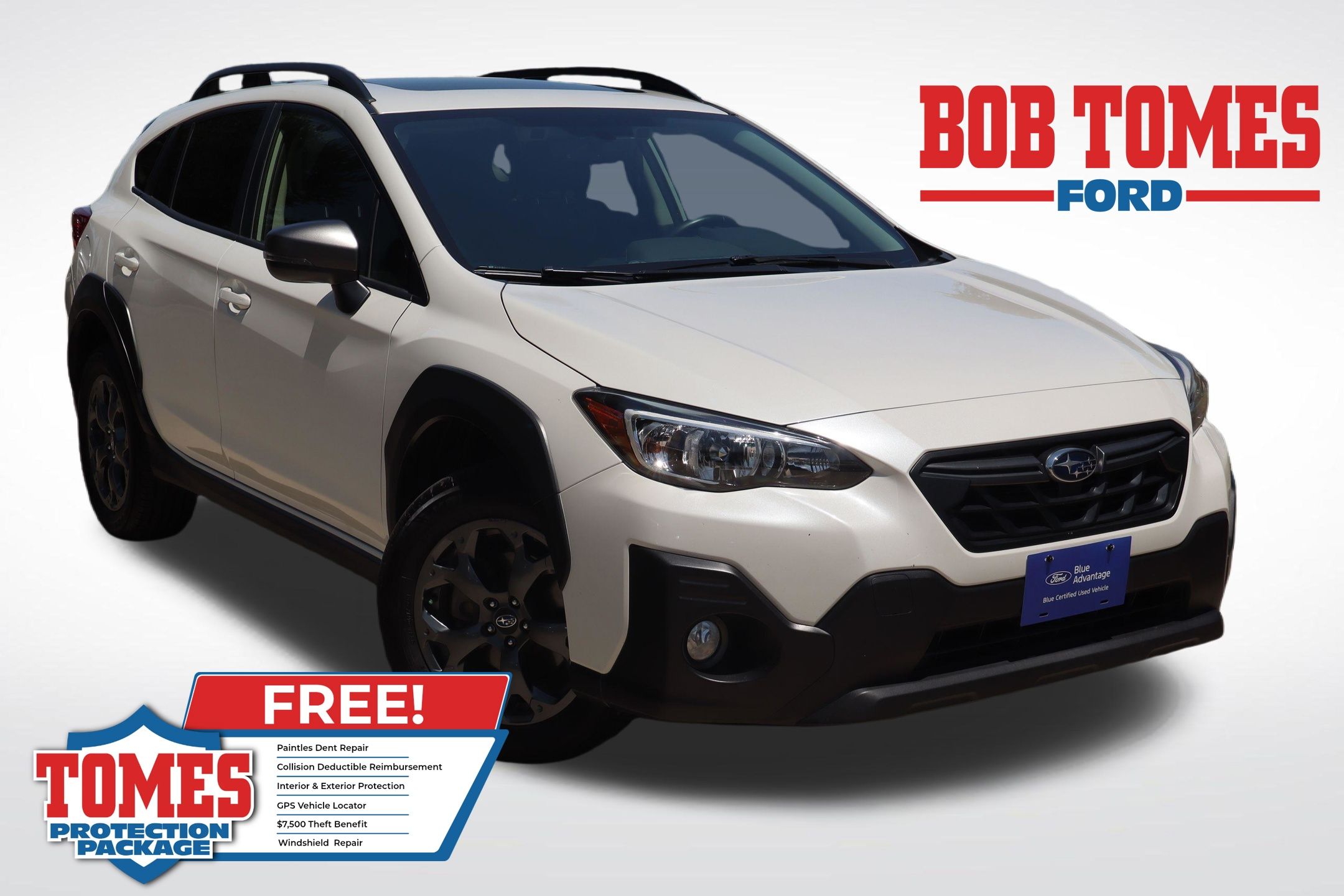 Crystal White Pearl 2023 Subaru Crosstrek SUV / Crossover All-Wheel Drive Continuously Variable Transmission