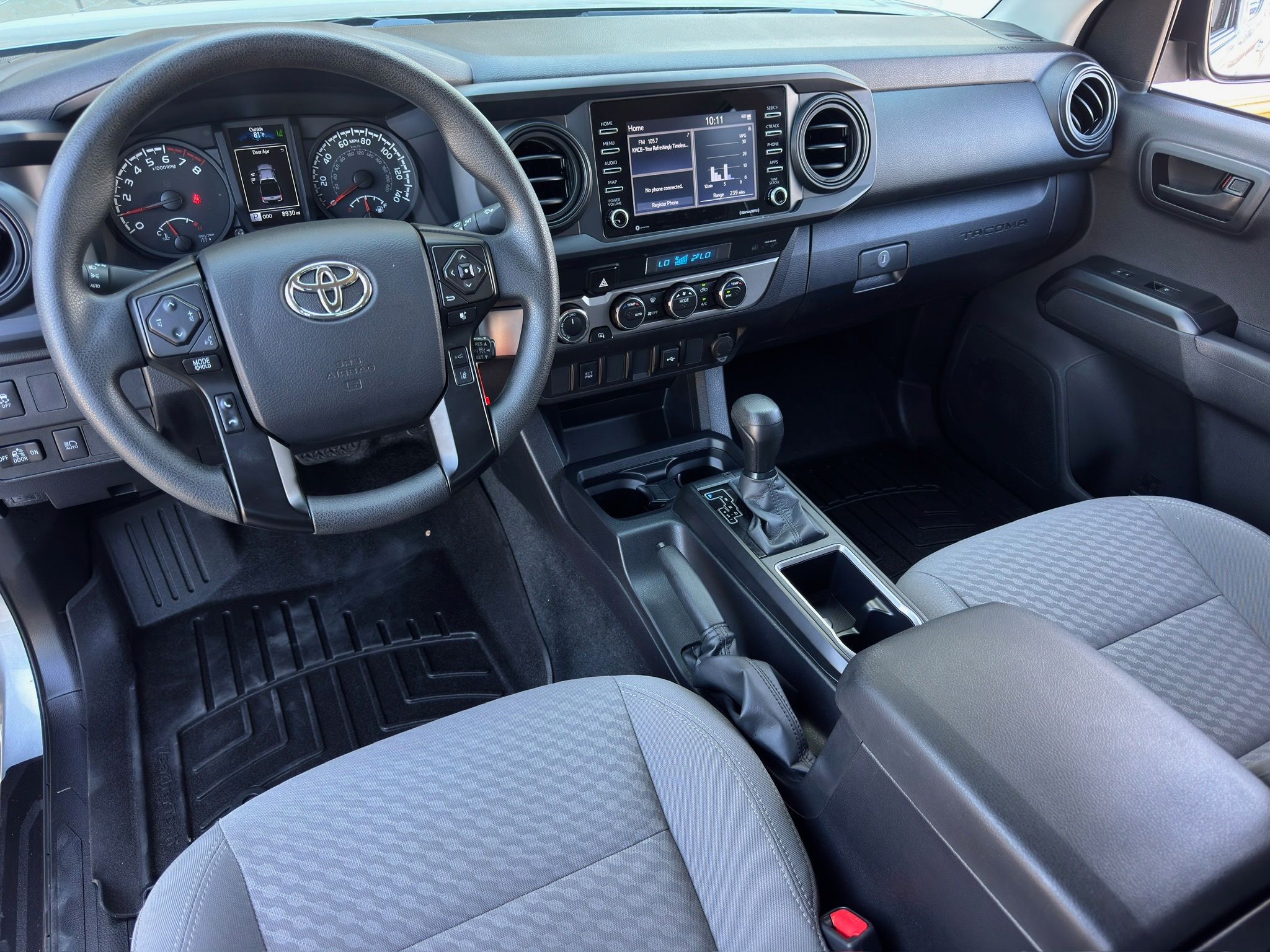 2023 Toyota Tacoma SR Silver at Toyota of Victoria