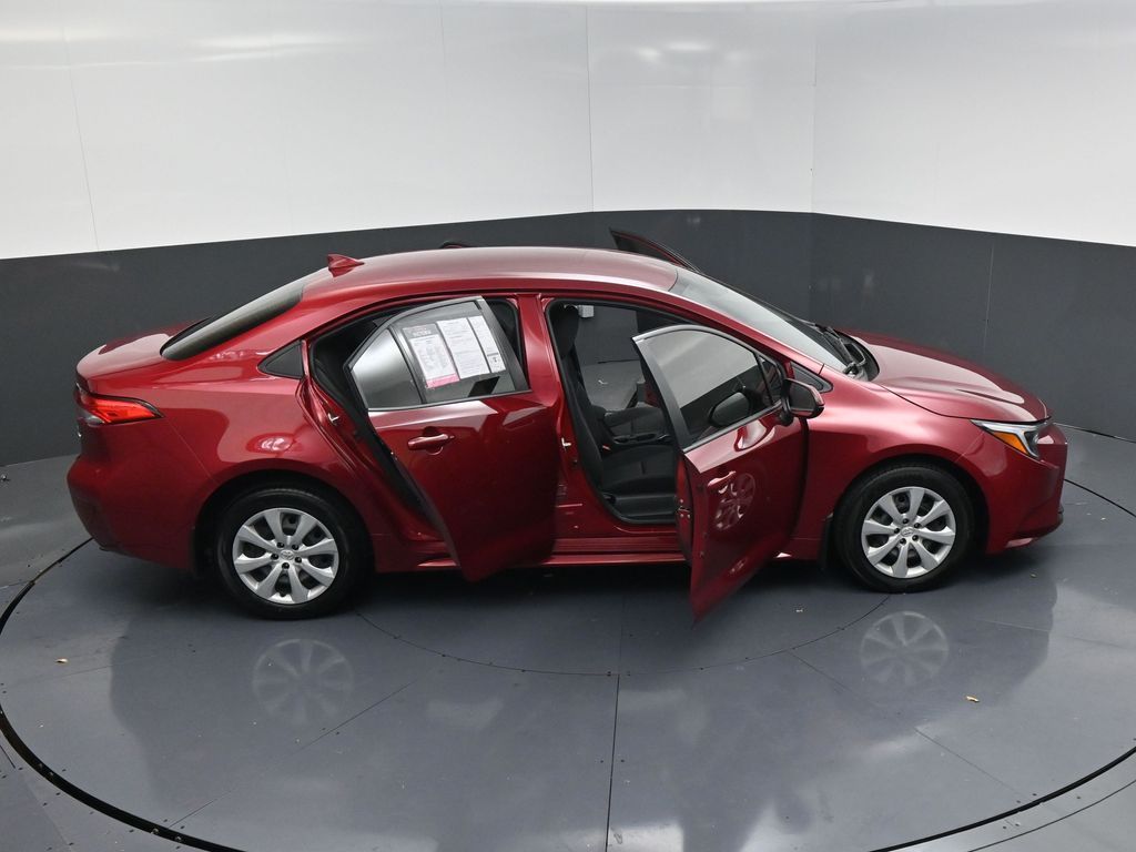 2024 Toyota Corolla Hybrid LE Red at DeMontrond Automotive Group