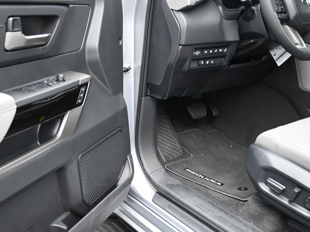 2026 Toyota Sequoia Limited Silver at Classic Toyota Galveston