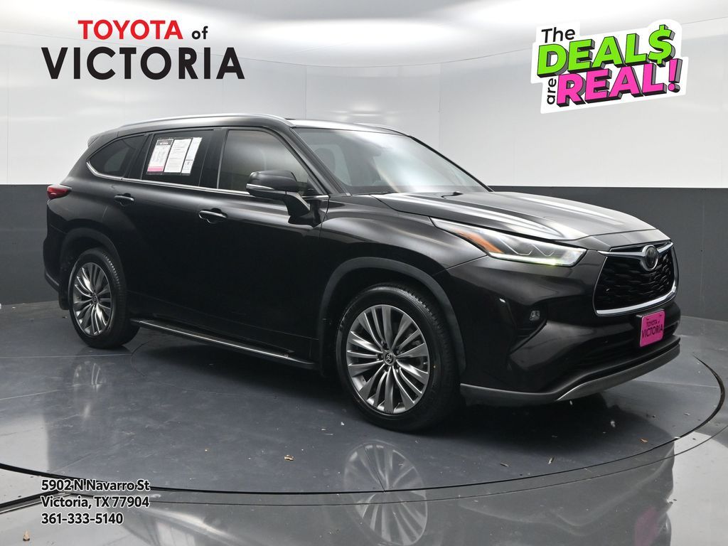 2021 Toyota Highlander Platinum Brown at Toyota of Victoria
