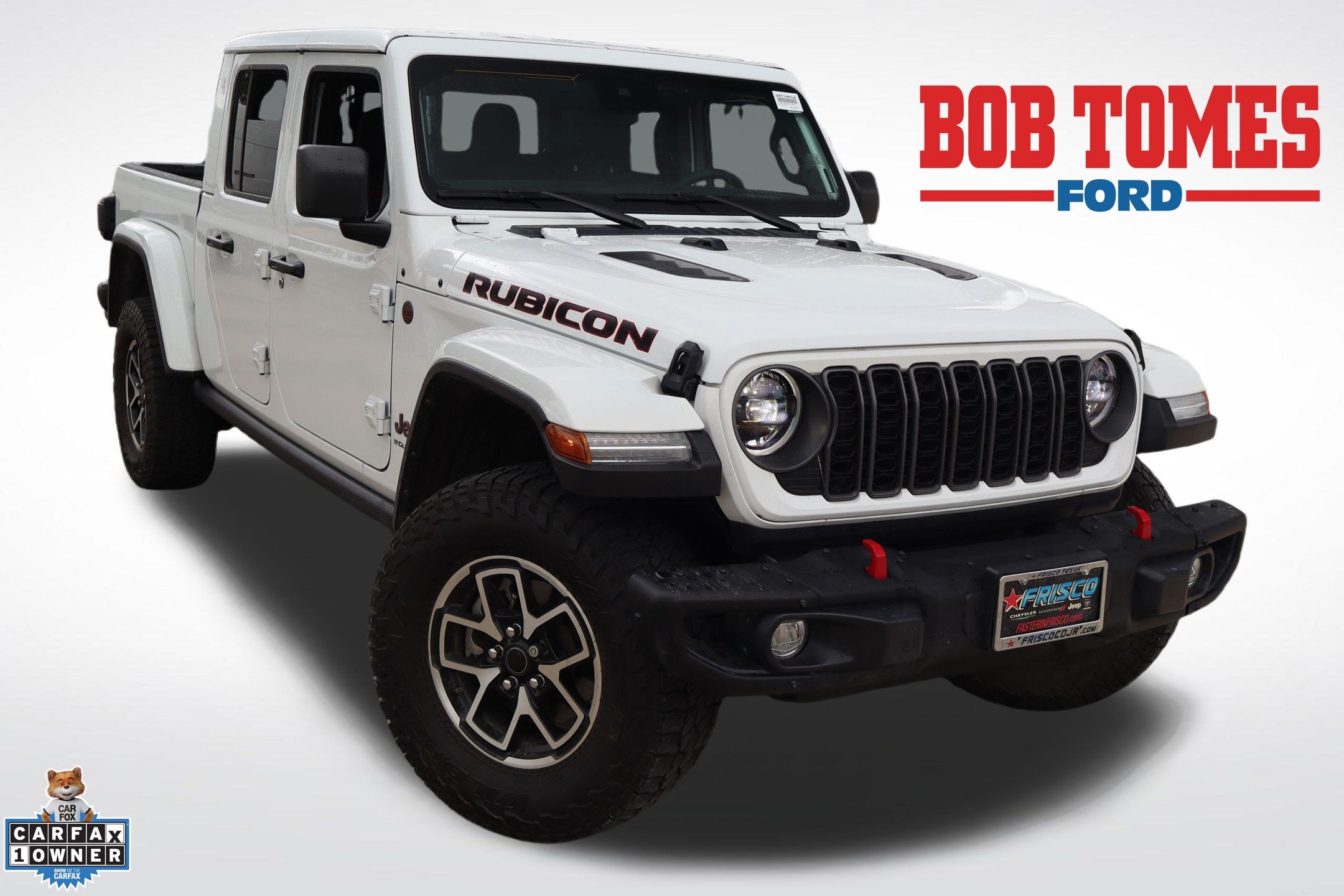 Bright White Clearcoat 2025 Jeep Gladiator Pickup Truck Four-Wheel Drive 8-Speed Automatic