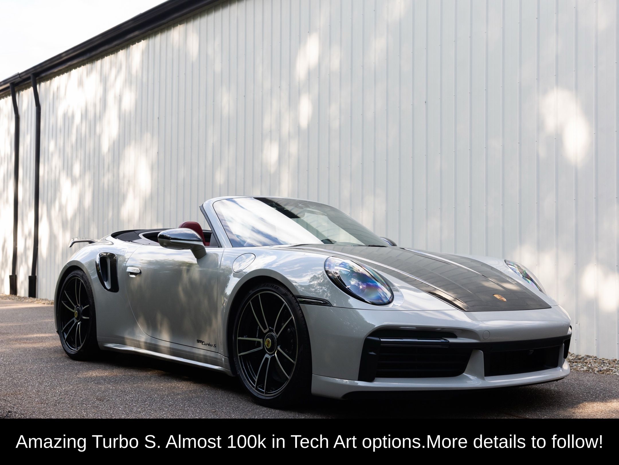  2024 Porsche 911 Turbo S Cabriolet AWD   