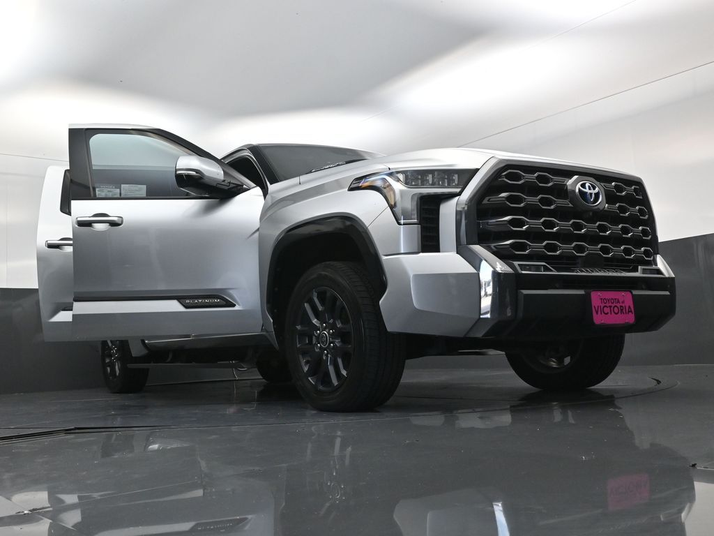2023 Toyota Tundra Hybrid Platinum Silver at EAG Ford Navasota
