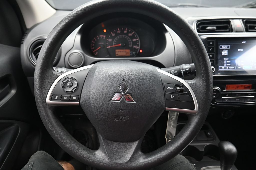 2024 Mitsubishi Mirage ES Black at North Houston Mitsubishi