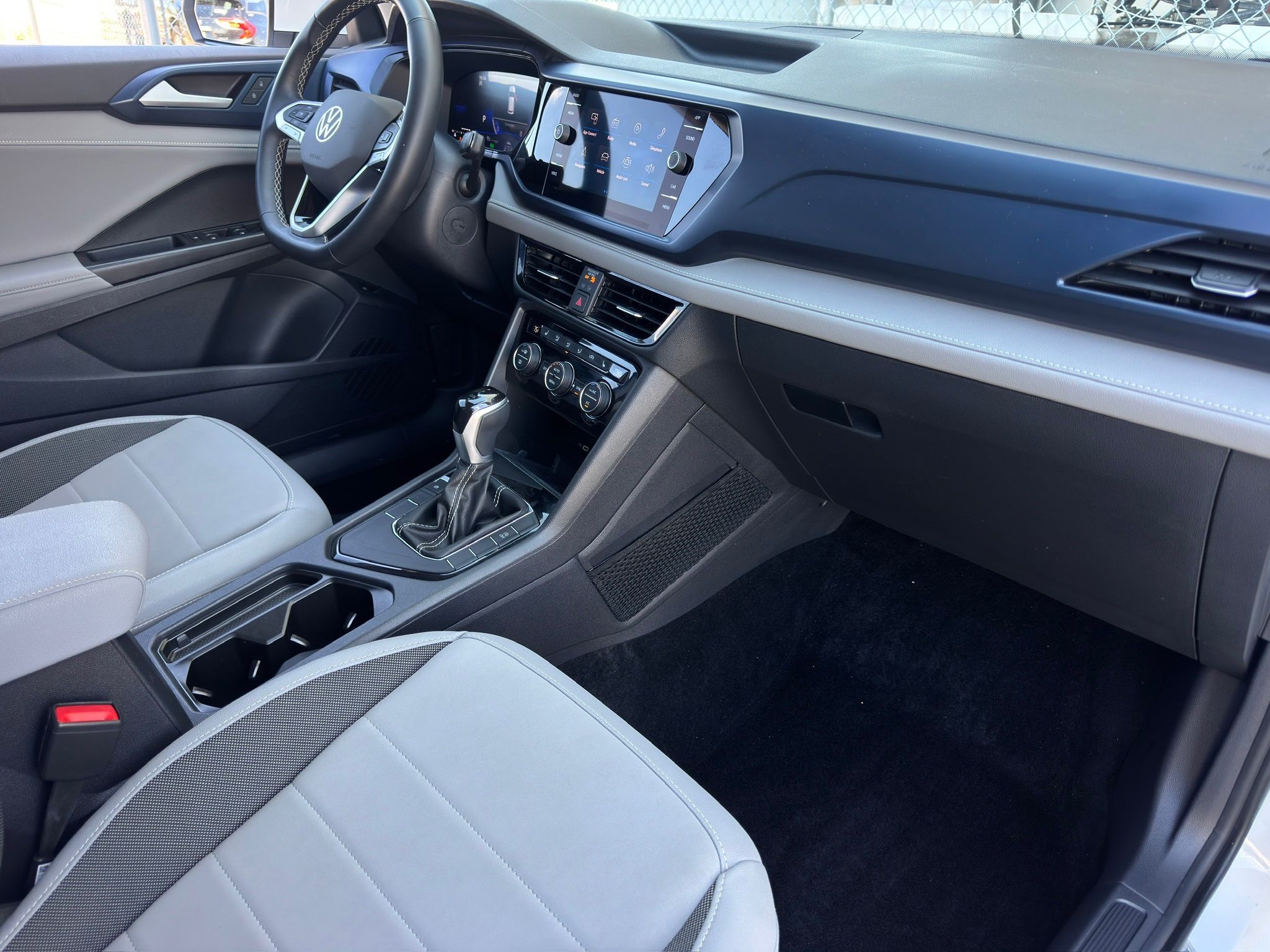 2024 Volkswagen Taos 1.5T SE White at DeMontrond Automotive Group