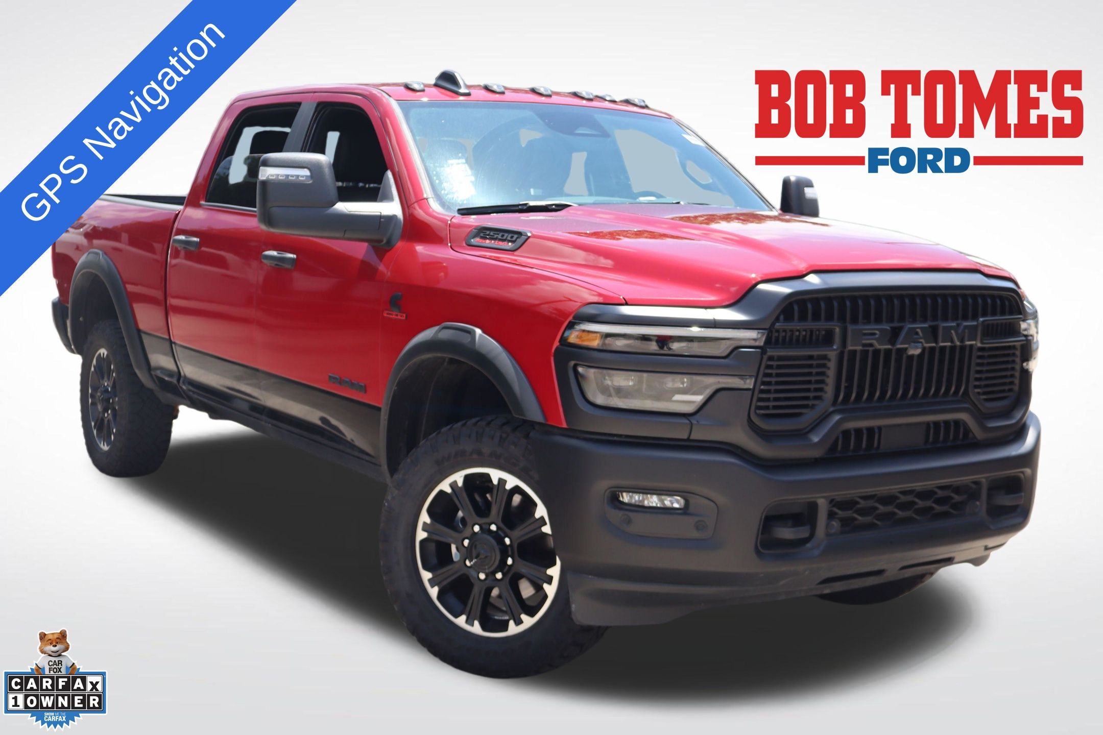 Molten Red 2026 RAM 2500 Pickup Truck Four-Wheel Drive 8-Speed Automatic