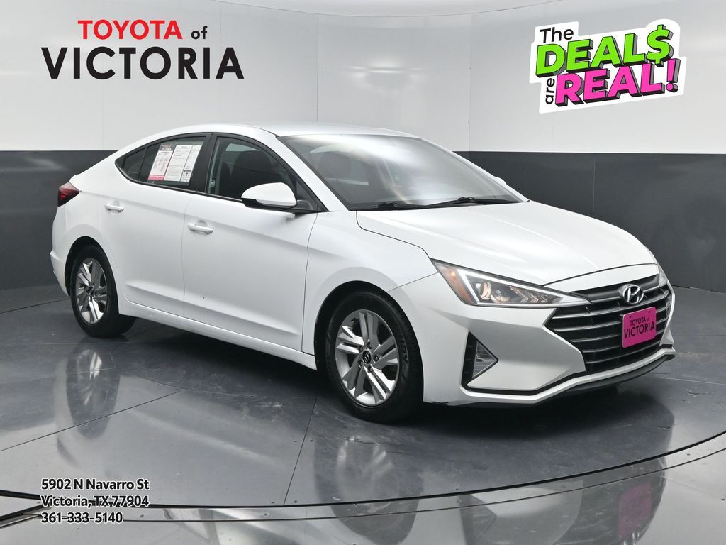 2020 Hyundai Elantra SEL White at Baytown Hyundai