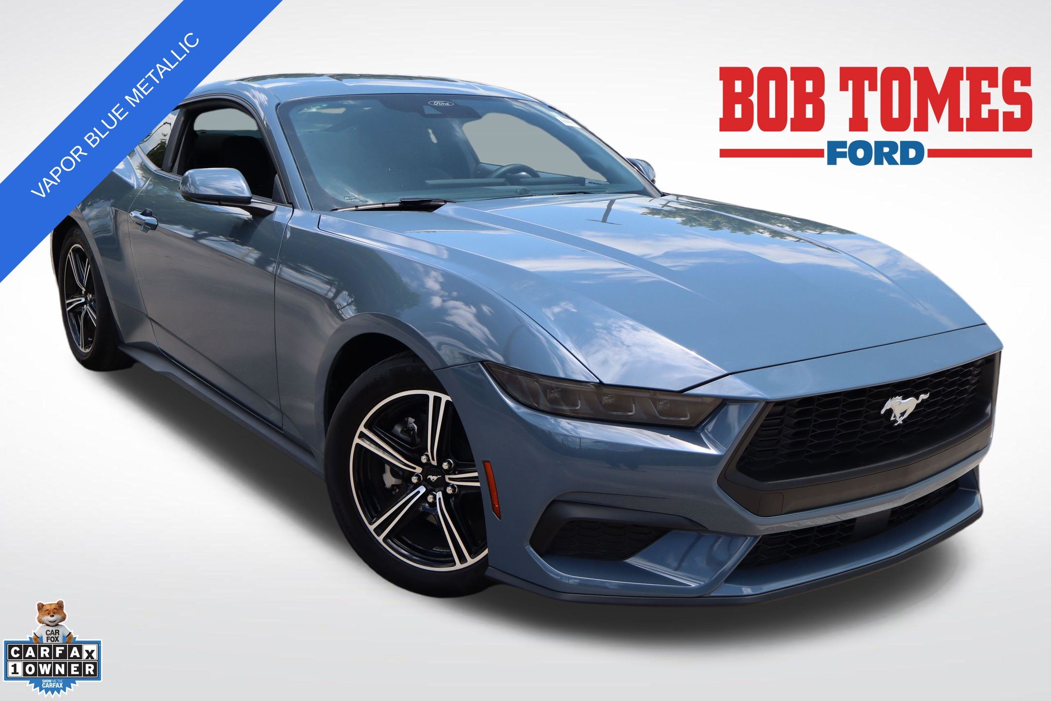 Vapor Blue 2025 Ford Mustang Coupe Rear-Wheel Drive Automatic