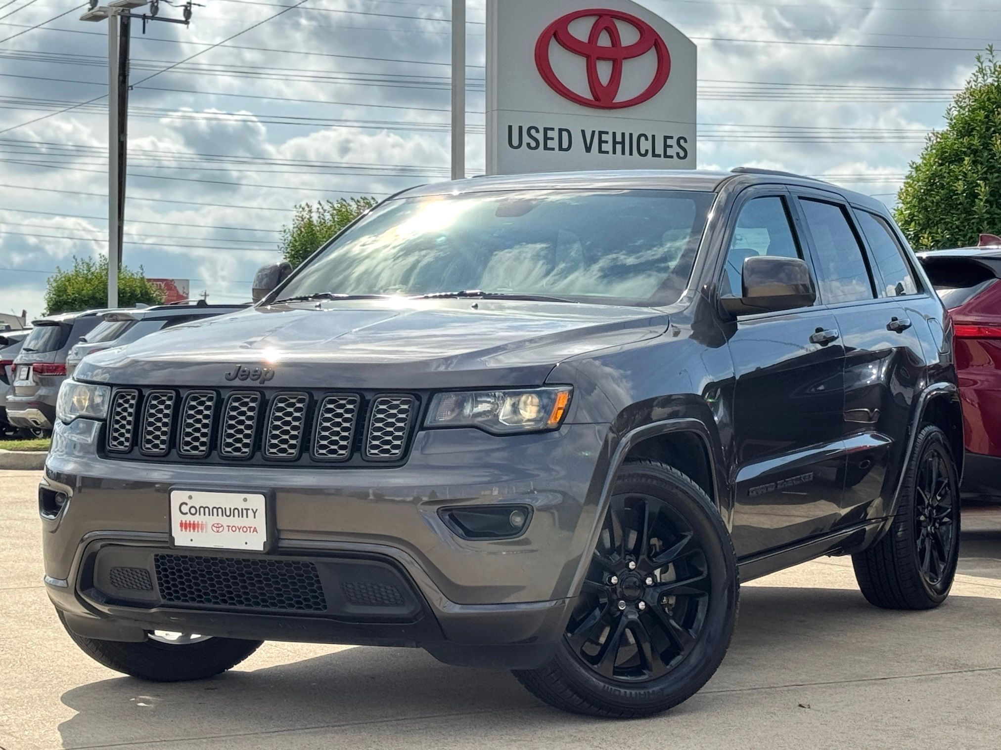 2021 Jeep Grand Cherokee Laredo X Gray at Wharton Chevrolet GMC