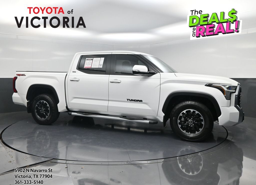2024 Toyota Tundra SR5 White at Gullo Toyota