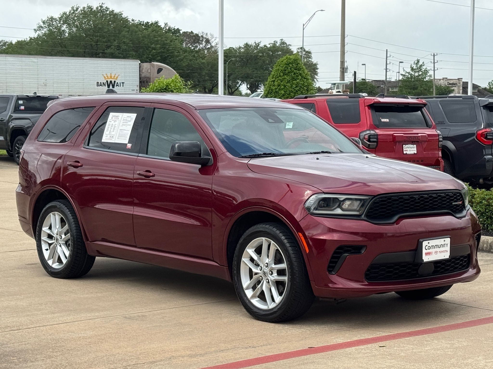 2023 Dodge Durango GT Red at Toyota of Victoria