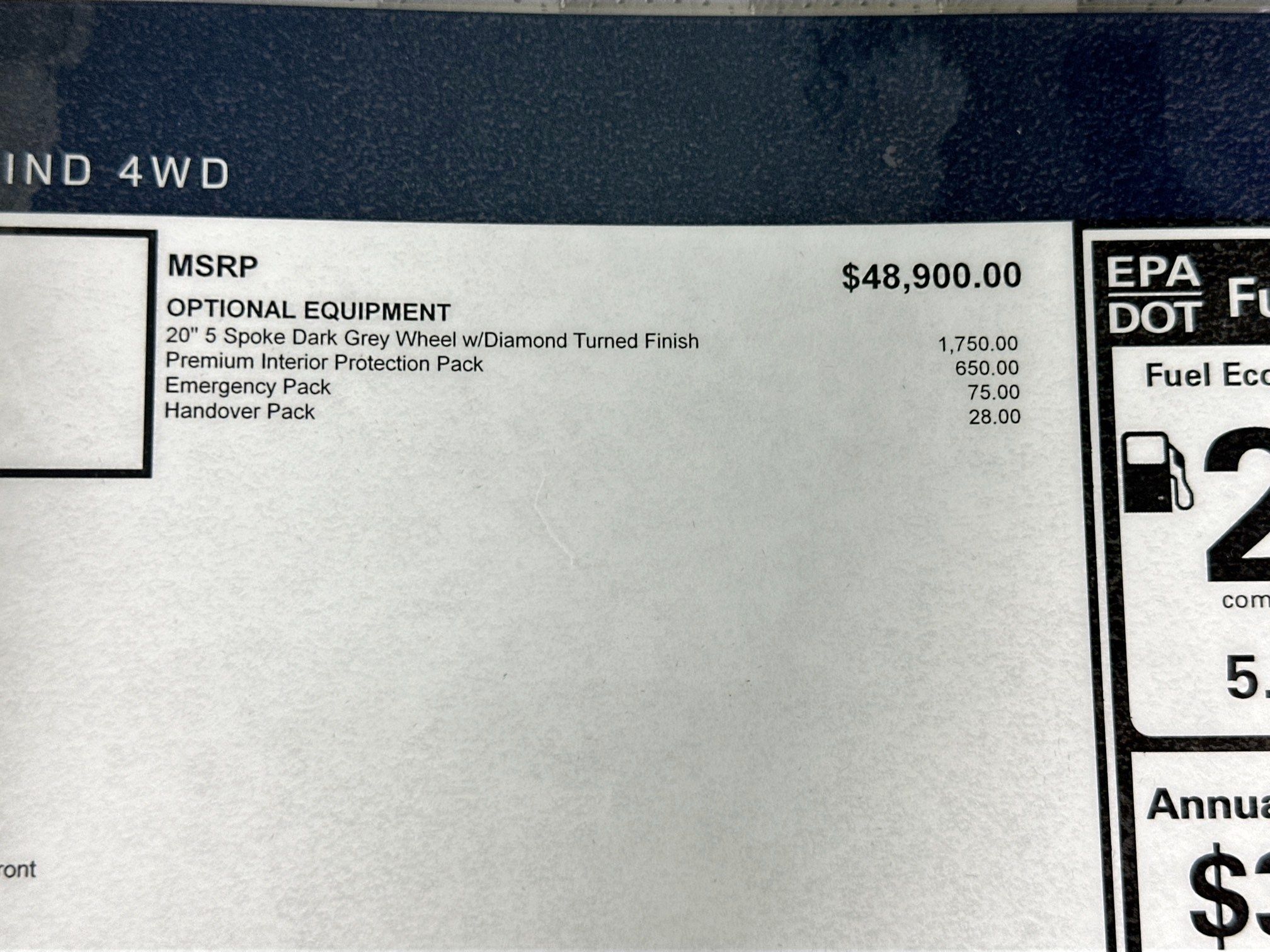 used 2025 Land Rover Discovery Sport car, priced at $52,678