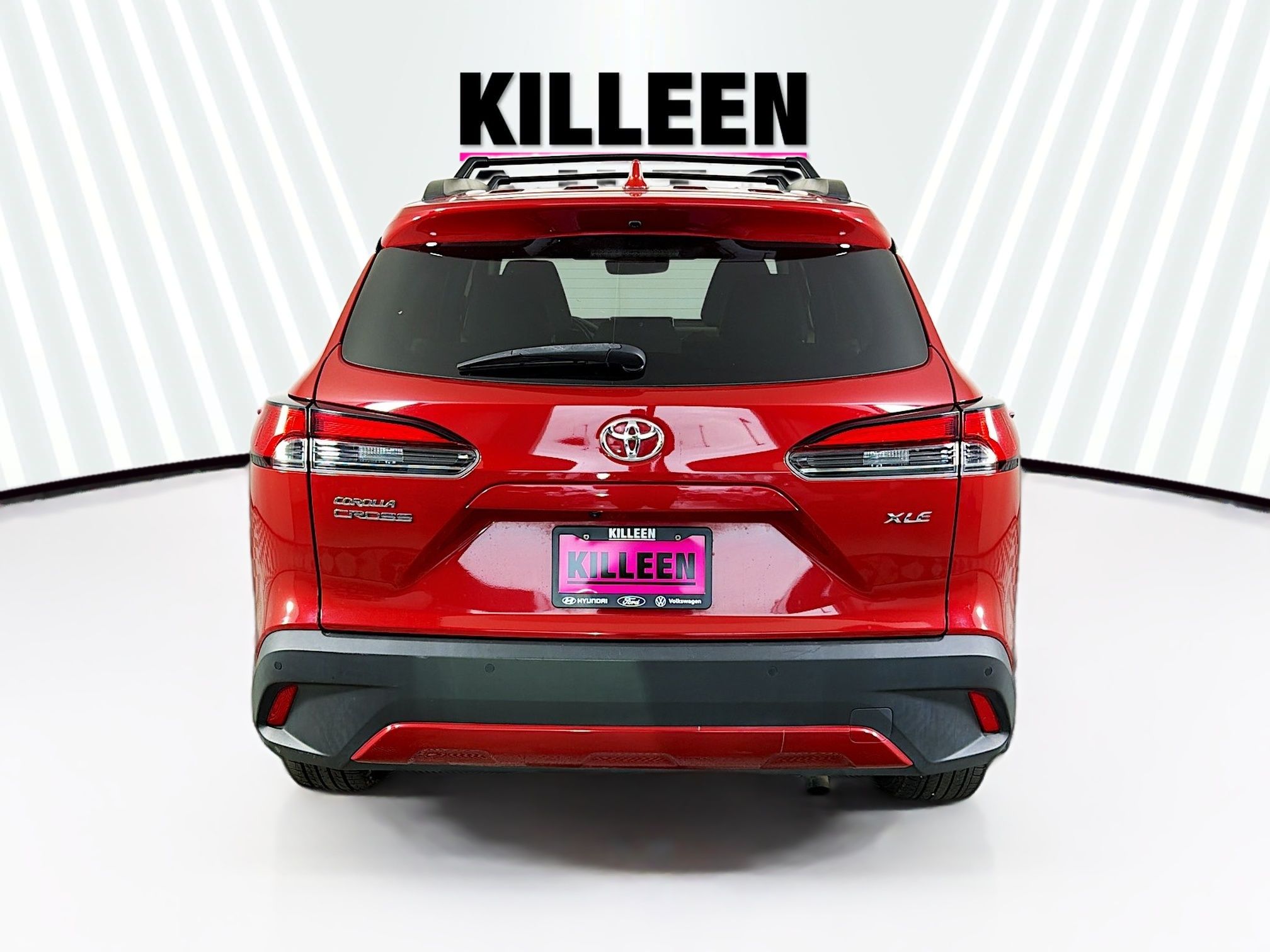 2022 Toyota Corolla Cross XLE Red at Emmons Autoplex