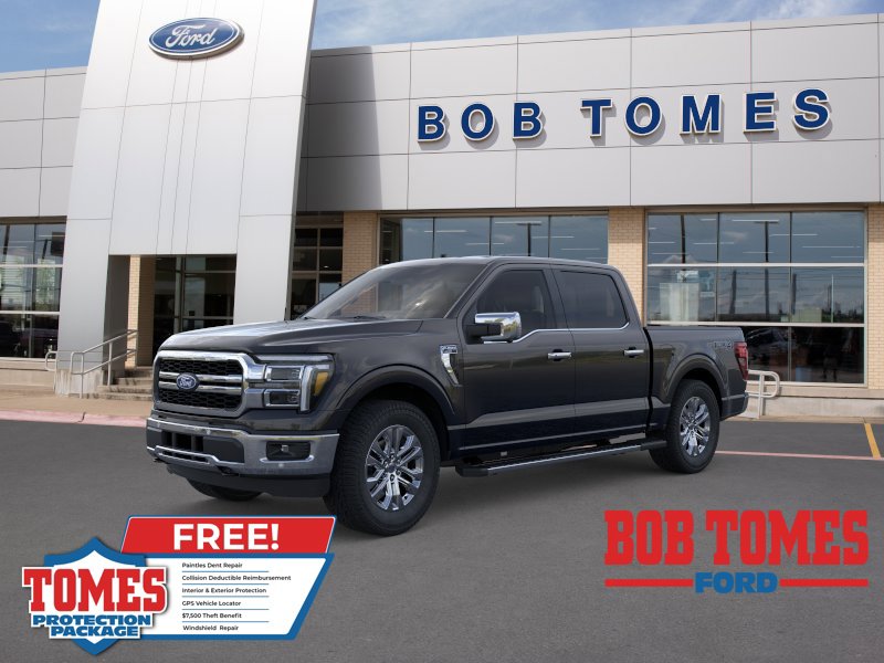 Black Metallic 2026 Ford F-150 Pickup Truck Four-Wheel Drive Automatic