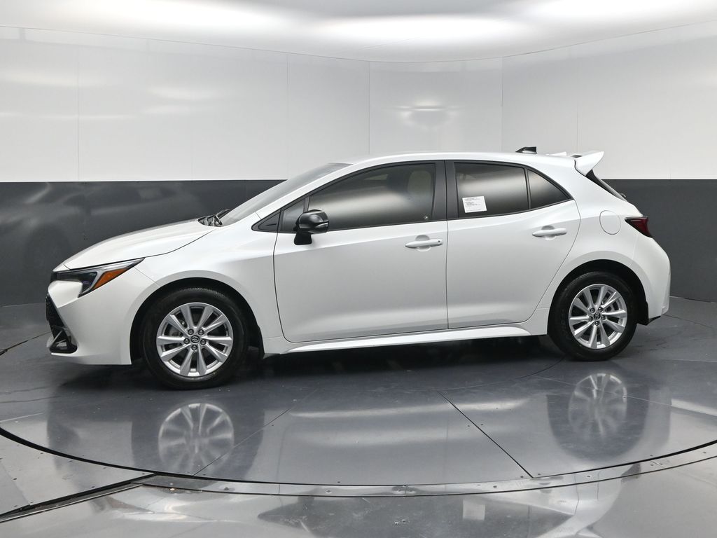 2026 Toyota Corolla Hatchback SE White at Toyota of Victoria