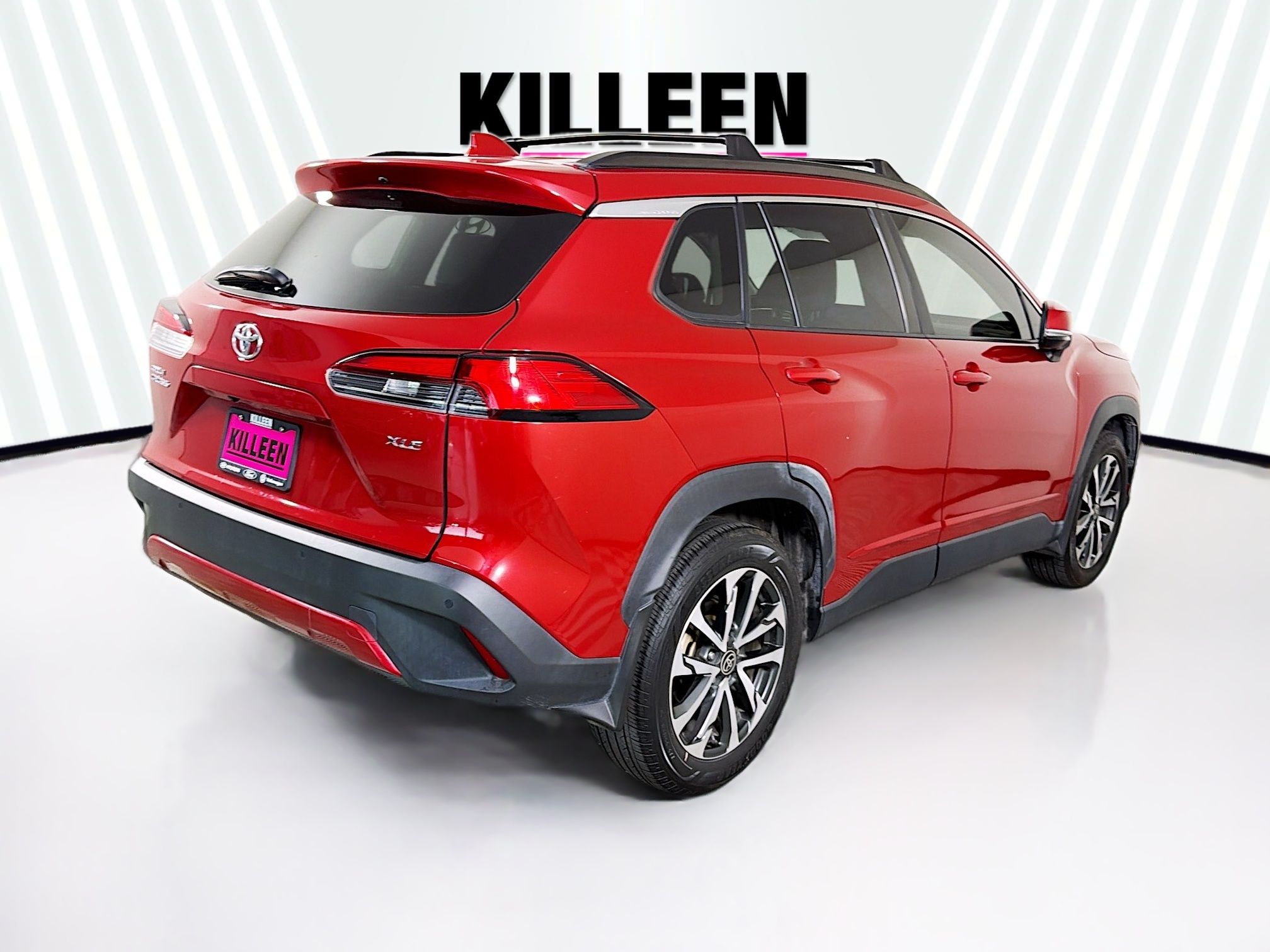 2022 Toyota Corolla Cross XLE Red at Emmons Autoplex