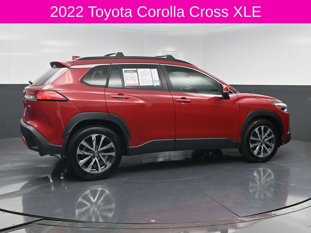 2022 Toyota Corolla Cross XLE Red at Toyota of Victoria