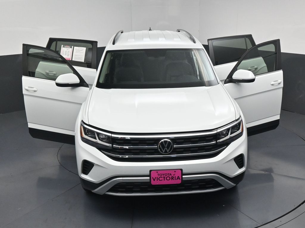 2022 Volkswagen Atlas 2.0T SE White at Wharton Ford