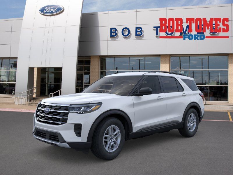 Oxford White 2026 Ford Explorer SUV / Crossover All-Wheel Drive Automatic