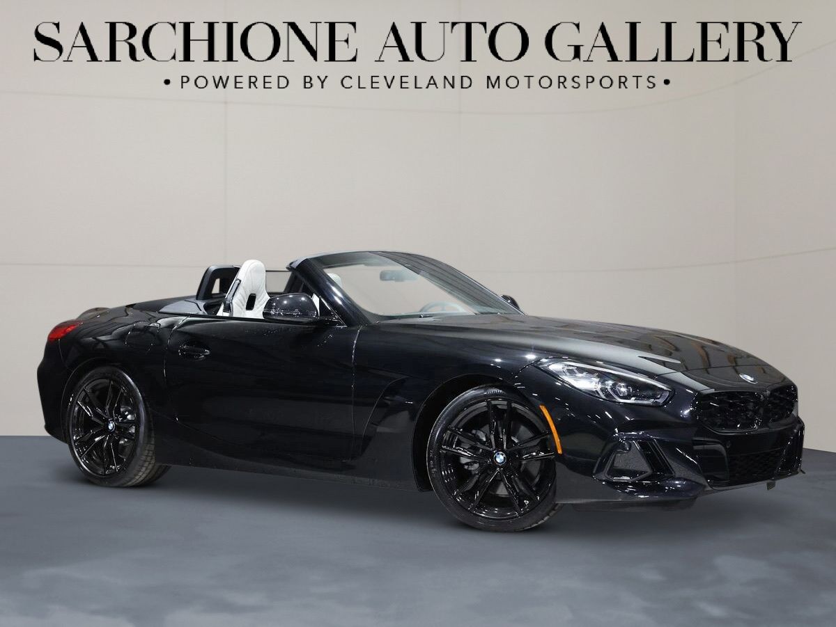 Black Sapphire Metallic 2026 BMW Z4 sDrive30i RWD Convertible Rear-Wheel Drive 8-Speed Automatic