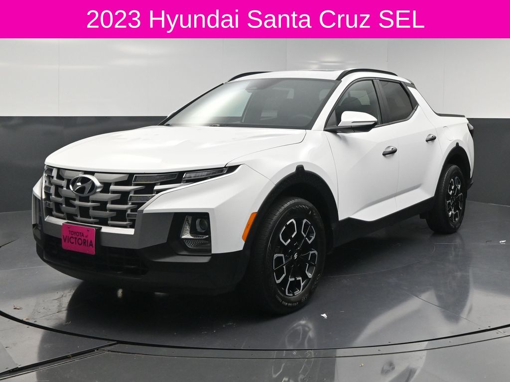 2023 Hyundai Santa Cruz SEL White at Don McGill Toyota