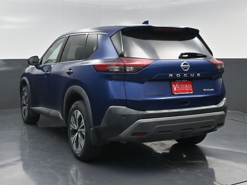 2021 Nissan Rogue SV Blue at Wharton Ford
