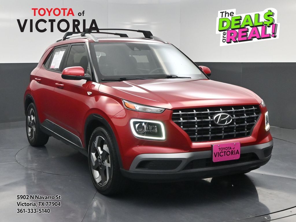 2022 Hyundai Venue Limited Red at Baytown Hyundai