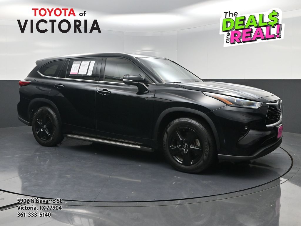 2022 Toyota Highlander LE Black at Victoria Chrysler Dodge Jeep Ram