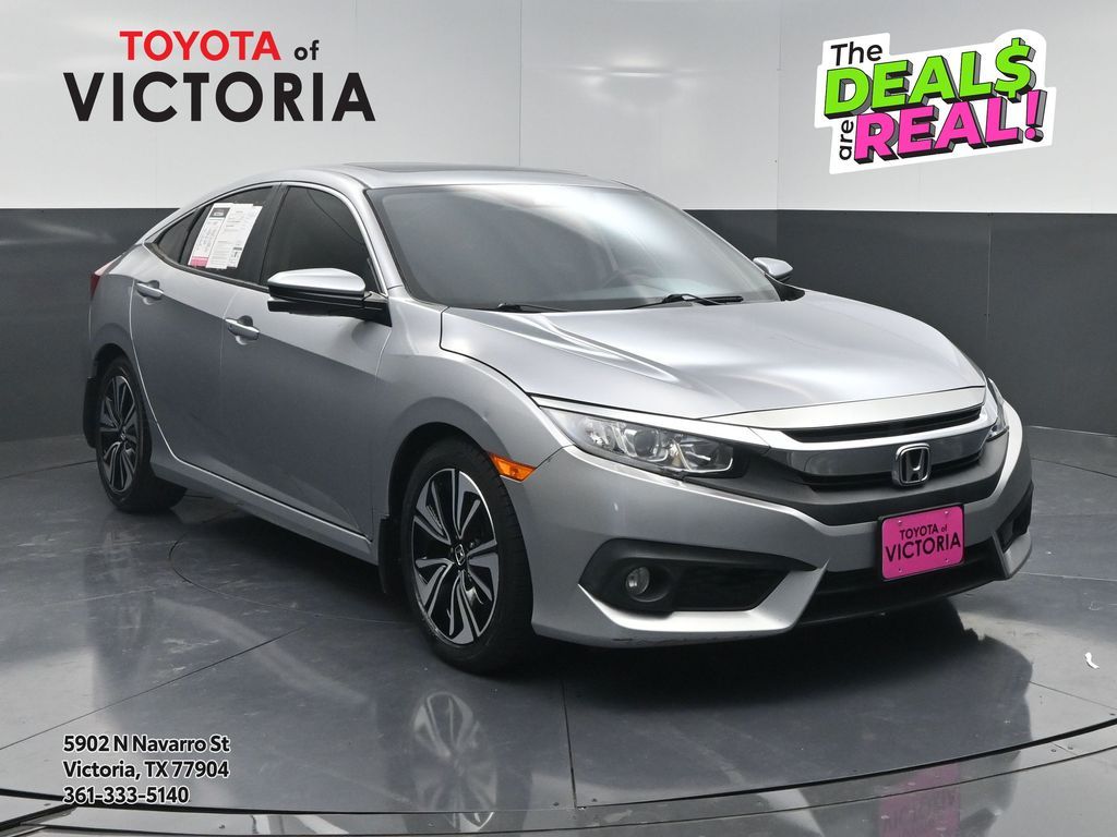 2018 Honda Civic EX-T Silver at Emmons Autoplex