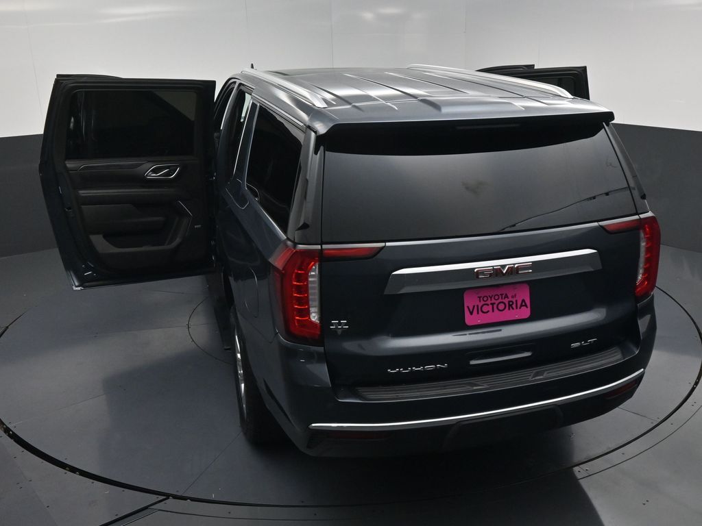 2021 GMC Yukon XL SLT Blue at Bayway Cadillac of The Woodlands
