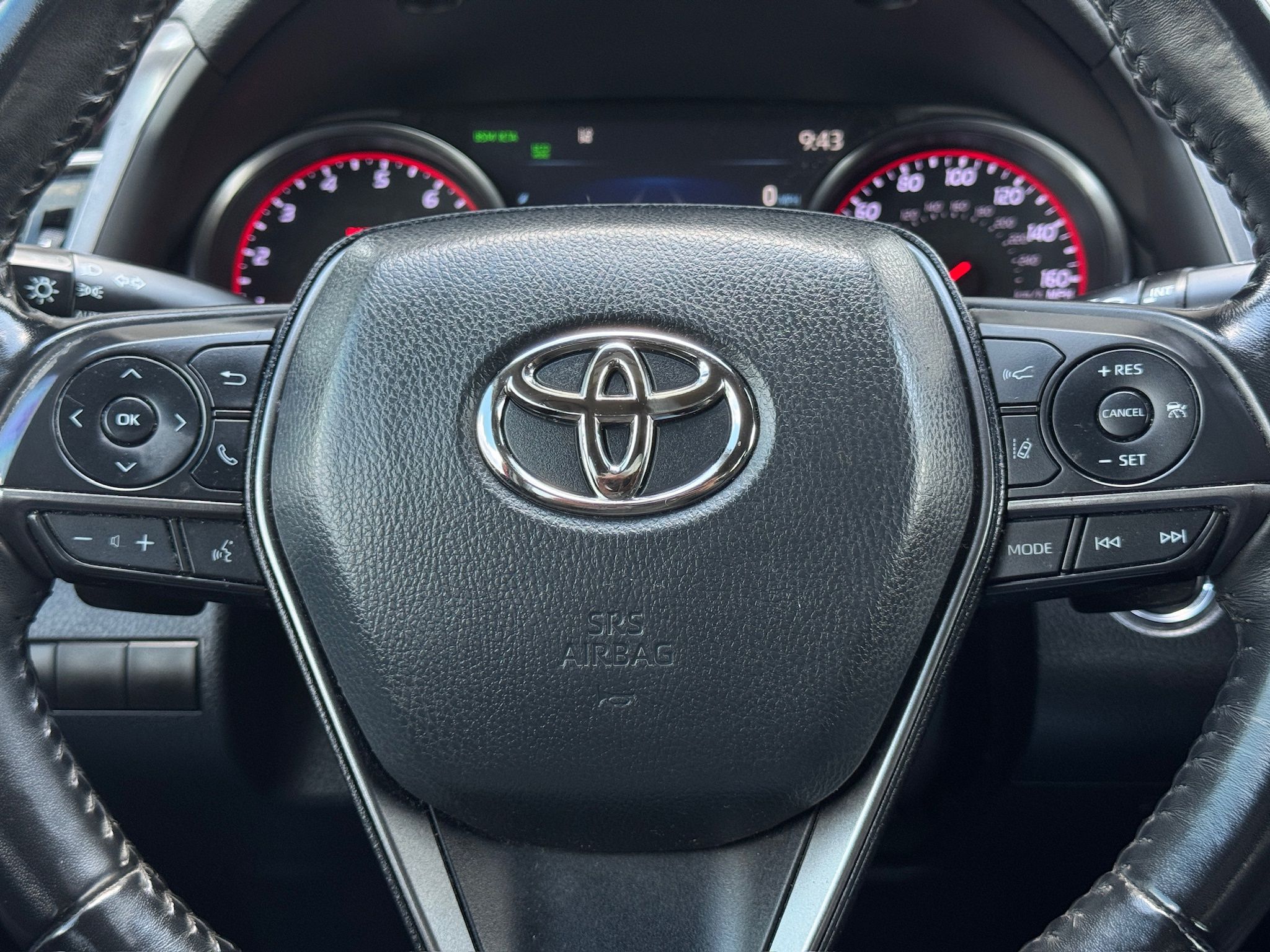 2022 Toyota Camry XSE Red at DeMontrond Gulf Freeway