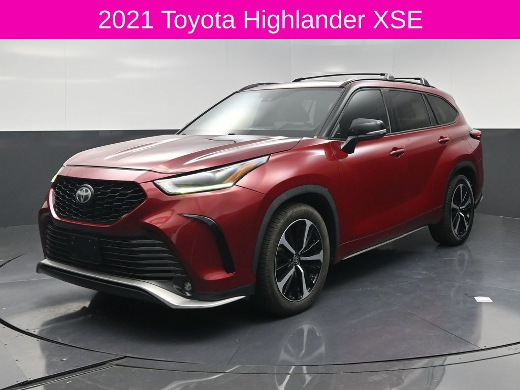 2021 Toyota Highlander XSE Red at Gullo Toyota
