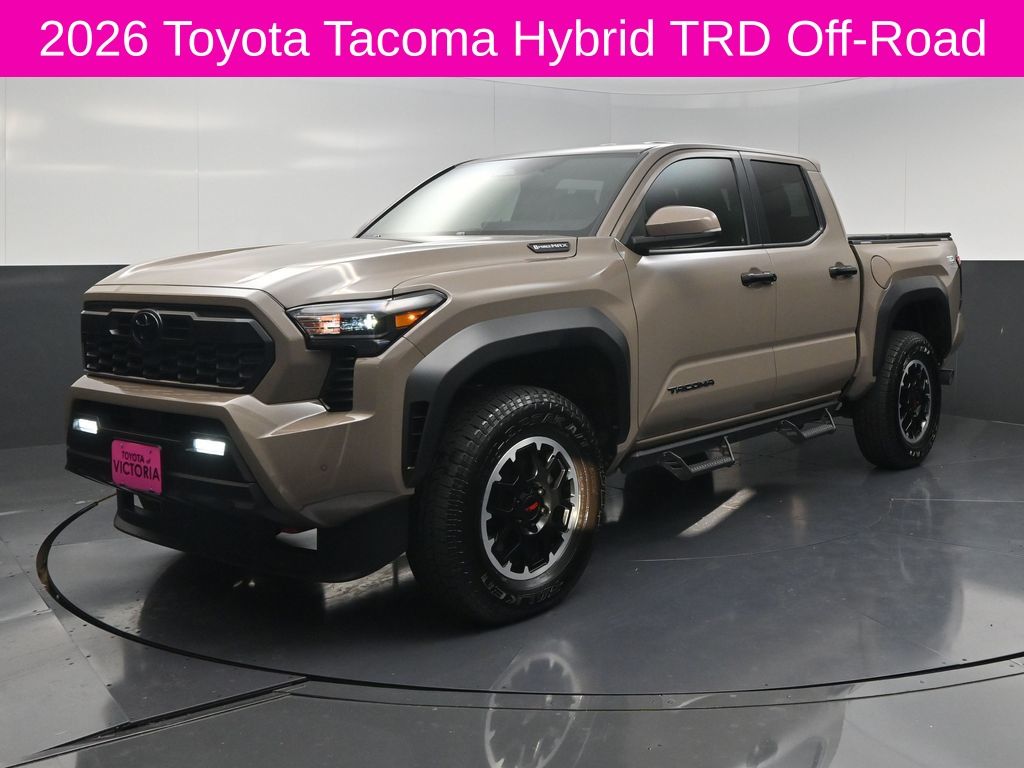 2026 Toyota Tacoma Hybrid TRD Off Road Brown at Baytown Hyundai